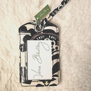 Vera Bradley Fanfare LUGGAGE TAG NWT.